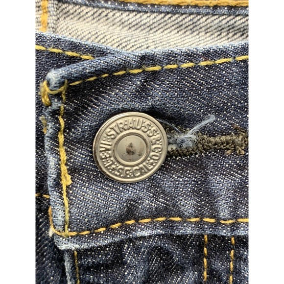 Levi's Strauss 569 Denim Jeans Men's Size 38 X 32 Blue 100% Cotton Well Loved - Picture 11 of 16
